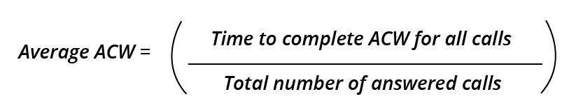 ACW CALL CENTER KPI - customer satisfaction ACW - customer satisfaction
