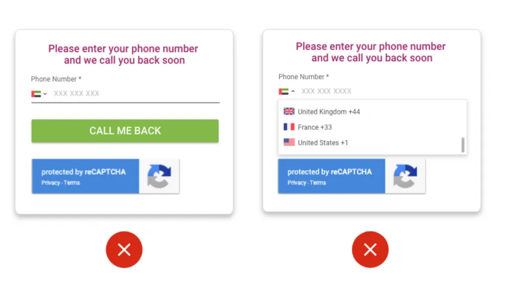 Web Callback - call request Web Callback - call request